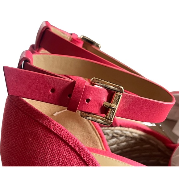 Michael Kors Kendrick Espadrille Wedge Pumps Size 7 - Picture 4 of 6